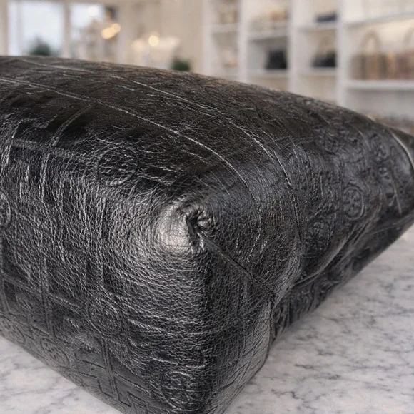 Tory Burch Embossed Tote Bag & Wallet set - Picture 2 of 8